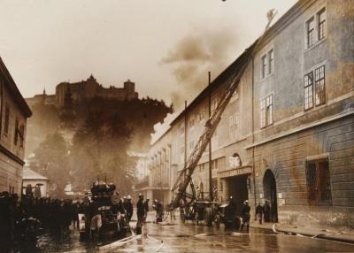 Brand im Festspielhaus, © IMAGNO/Austrian Archives