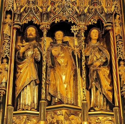 Flügelaltar in der Pesenbacher Leonhardikirche, © IMAGNO/Gerhard Trumler