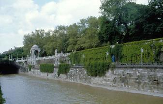 Der Wien-Fluss im Stadtpark
