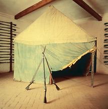 Türkisches Zelt im Museum der Burg Forchtenstein