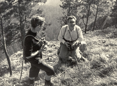 Viktor Frankl beim Bergsteigen, © IMAGNO/Viktor Frankl Archiv