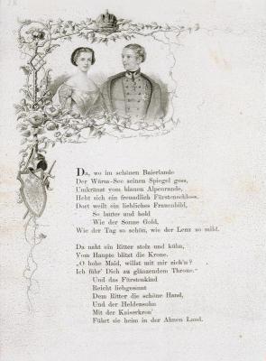 Festgedicht zur Vermählung, © IMAGNO/Austrian Archives