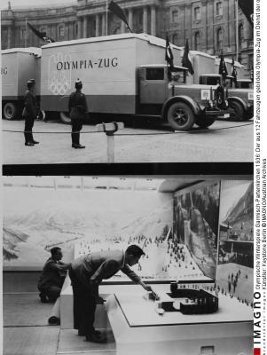 Olmpische Winterspiele 1936 Olympia-Werbezug, © IMAGNO/Austrian Archives