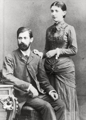 Sigmund Freud und Martha Bernays bei ihrer Verlobung, © IMAGNO/Sigm.Freud Priv.Stiftung