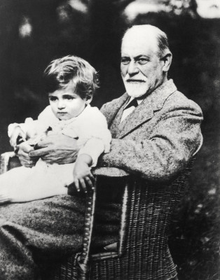 Sigmund Freud mit seinem Enkel, © IMAGNO/Sigm.Freud Priv.Stiftung