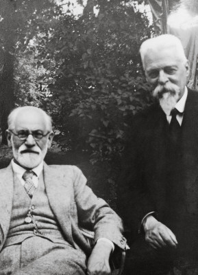 Sigmund Freud und Oscar Rie, © IMAGNO/Sigm.Freud Priv.Stiftung