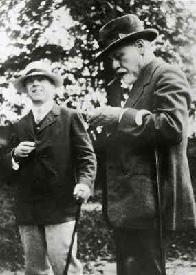 Sigmund Freud und Ernest Jones, © IMAGNO/Sigm.Freud Priv.Stiftung