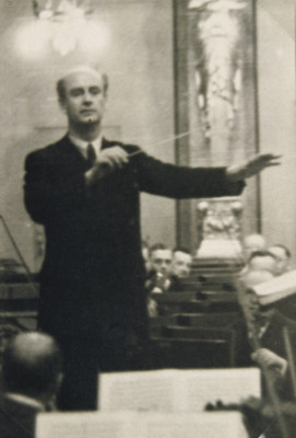 Wilhelm Furtwängler dirigiert die Wiener Philharmoniker, © IMAGNO/Austrian Archives