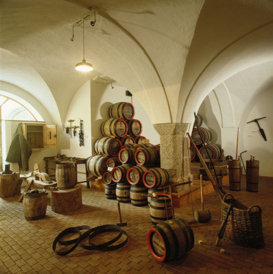 Historische Bierfässer, © IMAGNO/Gerhard Trumler