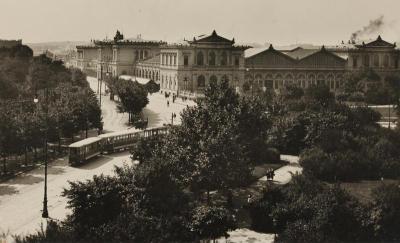 Blick auf den Staatsbahnhof, © IMAGNO/Sammlung Hubmann