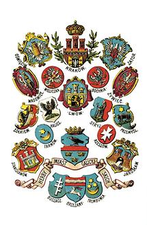 Wappen polnischer Städte in Galizien