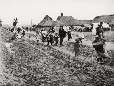 Galizische Juden auf der Flucht, © IMAGNO/Franz Hubmann