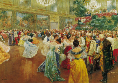 Der Hofball in Wien, © IMAGNO/Wien Museum