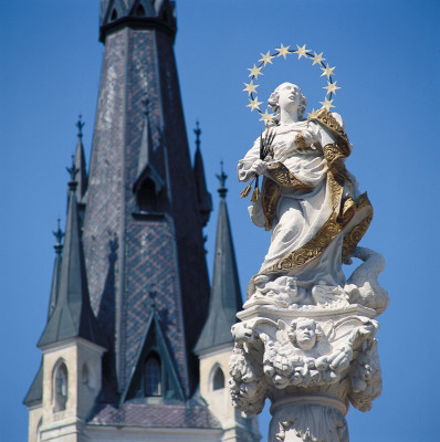 Mariensäule in Horn, © IMAGNO/Gerhard Trumler