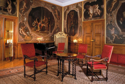 Pauluszimmer in der Prälatur des Stift Geras, © IMAGNO/Gerhard Trumler