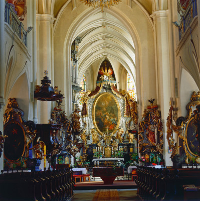 Kirche des Prämonstratenserklosters Zeliv, © IMAGNO/Gerhard Trumler