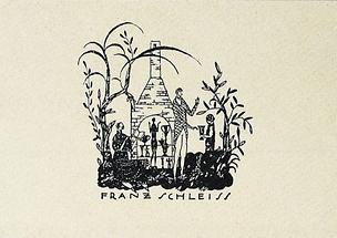 Briefcouvert des Keramik-Atelier Franz Schleiss