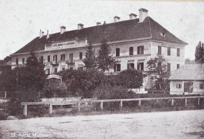 Hotel Laufhuber in Gmunden, © IMAGNO/Austrian Archives