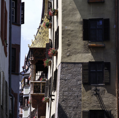 Das Goldene Dachl in Innsbruck, © IMAGNO/Gerhard Trumler