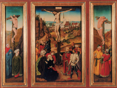 Triptychon Kreuzigung mit Wien-Ansicht, © IMAGNO/Gerhard Trumler
