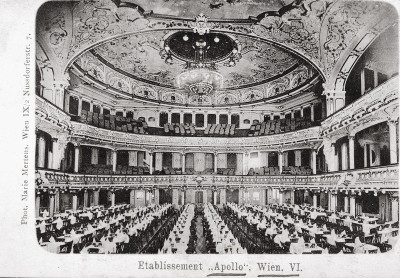 Apollo-Theater Innenansicht, © IMAGNO/Österreichisches Theatermuseum