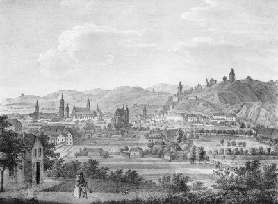 Steyermark. Die Stadt Graz von der Morgenseite, © IMAGNO/Austrian Archives