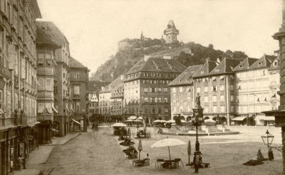 Der Grazer Hauptplatz, © IMAGNO/Austrian Archives