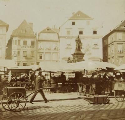 Markt am Grazer Hauptplatz, © IMAGNO/Austrian Archives