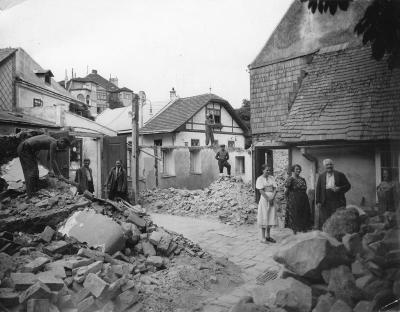 Demolierung eines Hauses in Grinzing, © IMAGNO/Austrian Archives (S)