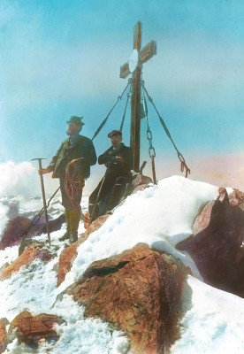 Gipfelkreuz am Großglockner, © IMAGNO/Öst. Volkshochschularchiv