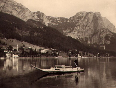 Bootsfahrt über den Grundlsee, © IMAGNO/Austrian Archives