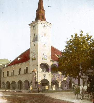 Das Rathaus in Gumpoldskirchen, © IMAGNO/Öst. Volkshochschularchiv