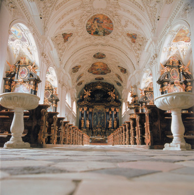 Inneres der Stiftskirche, © IMAGNO/Gerhard Trumler