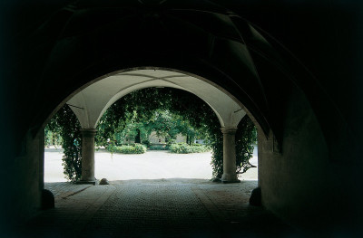 Spätgotische Torhalle von Schloss Guntersdorf, © IMAGNO/Gerhard Trumler