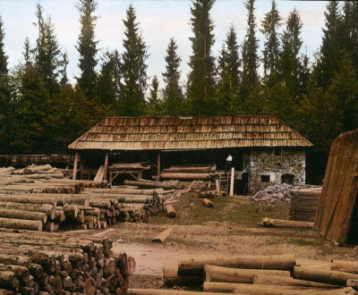 Holzplatz im Höllental, © IMAGNO/Öst. Volkshochschularchiv