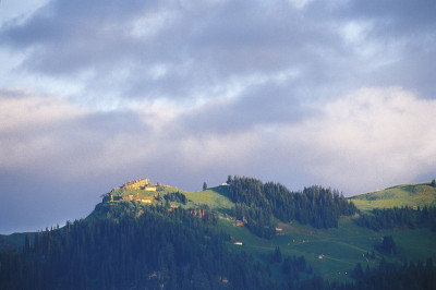 Die Bergstation Hahnenkamm, © IMAGNO/Gerhard Trumler