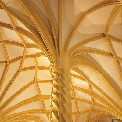 Gewölbedetail der Pfarrkirche Haidershofen, © IMAGNO/Gerhard Trumler