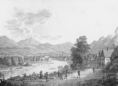 Salzburg. Ansicht von Hallein, © IMAGNO/Austrian Archives