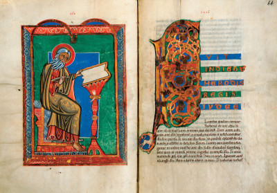 Illuminierte Handschrift in Codex III 1, © IMAGNO/Gerhard Trumler