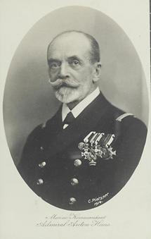 Marine-Kommandant Admiral Anton Haus
