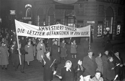 Heimkehrer-Demonstration, © IMAGNO/ÖNB