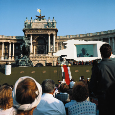 Papstbesuch in Wien, © IMAGNO/Barbara Pflaum