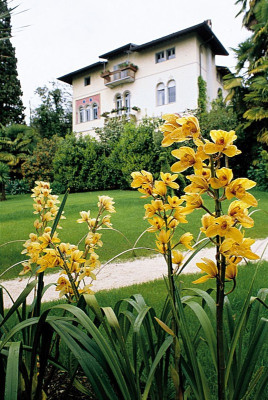 Villa von André Heller in Gardone, © IMAGNO/Franz Hubmann