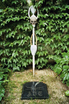 Skulptur  im Garten von André Heller in Gardone, © IMAGNO/Franz Hubmann