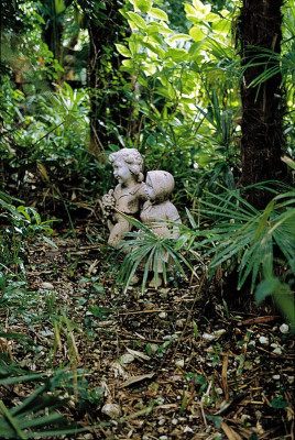 Skulptur im Garten von André Heller in Gardone, © IMAGNO/Franz Hubmann