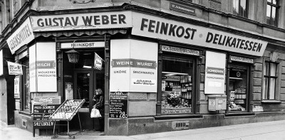 Gustav Weber Delikatessen in Wien Hernals, © IMAGNO/Gerhard Trumler