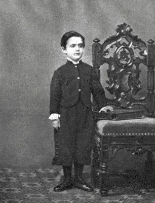 Theodor Herzl im Alter von sieben Jahren, © IMAGNO/Austrian Archives