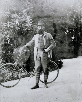 Theodor Herzl in Altaussee, © IMAGNO/Austrian Archives