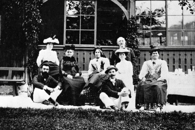 Die Familie Herzl mit Freunden in Altaussee, © IMAGNO/Austrian Archives