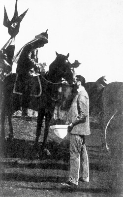 Kaiser Wilhelm II. und Theodor Herzl, © IMAGNO/Austrian Archives